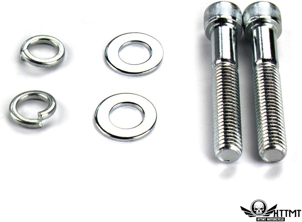 XKMT-HBS011-I-BK-Smooth Black Straight 4" Rise 1" /25mm Mount Handlebar Risers Compatible With Motorcycle [B07RB7ZHWD]