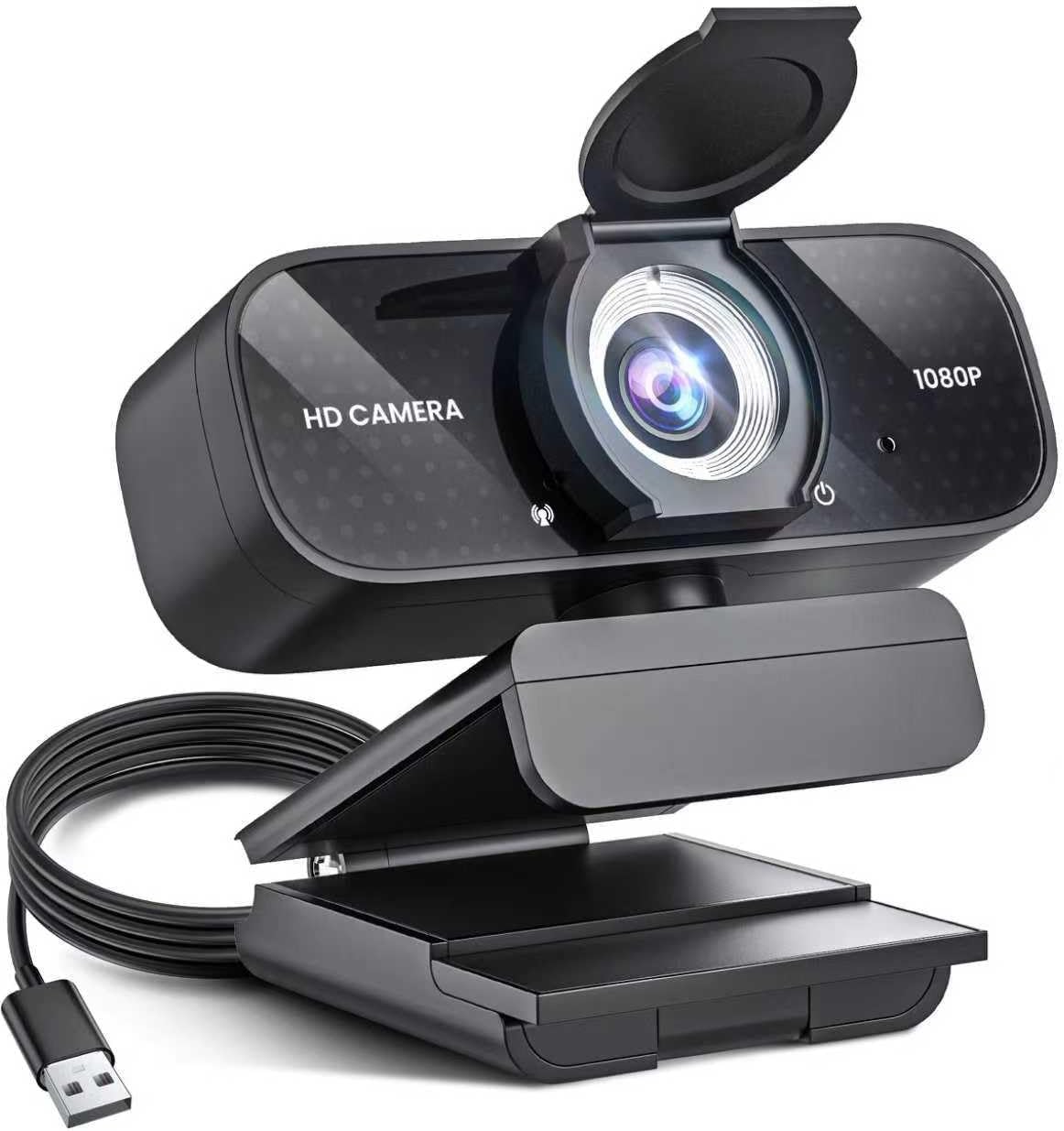 1080P Webcam with Active Light...