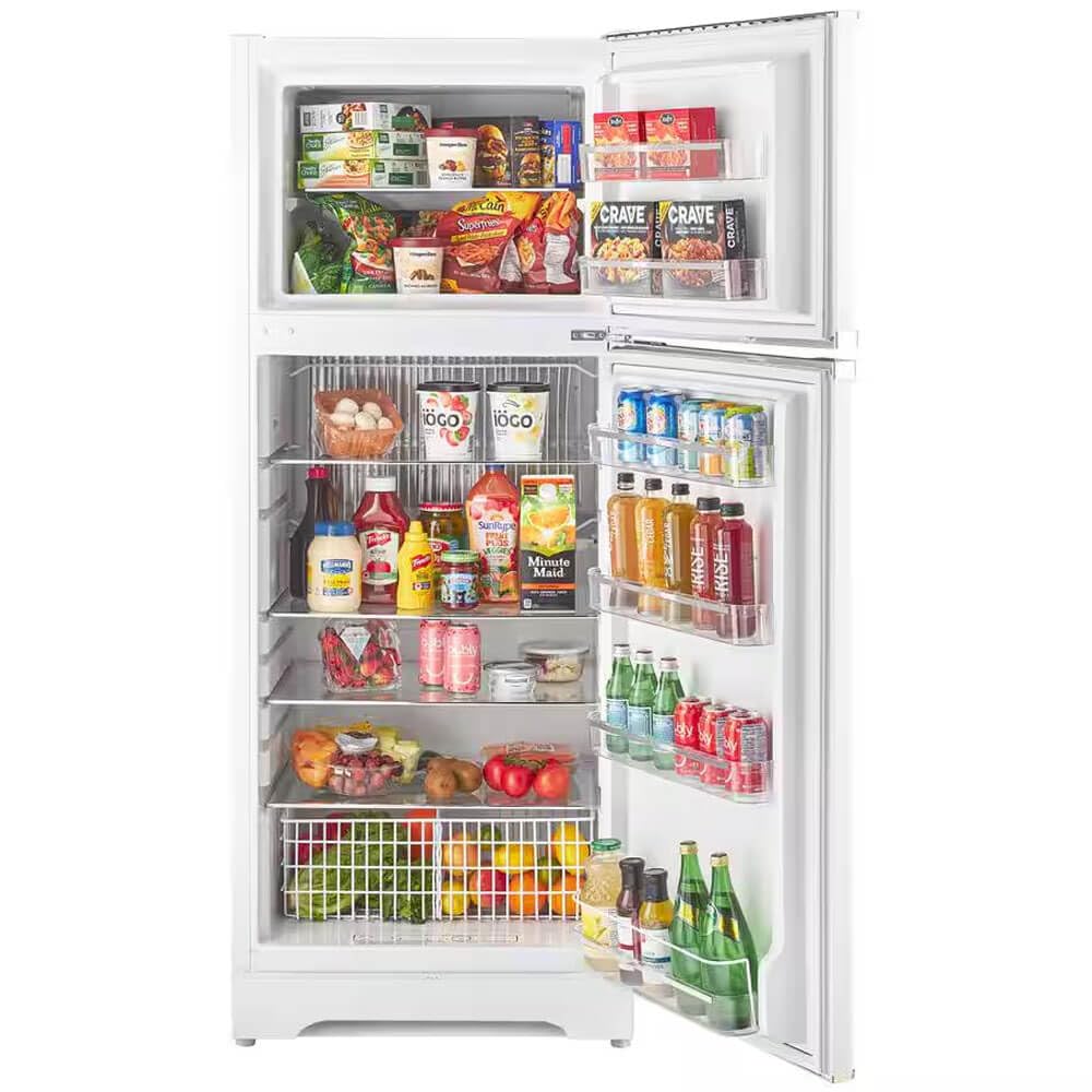 Unique Appliances Ugp-14c Cr Sm W Off-Grid Classic Retro 14 Cu Ft Propane Refrigerator, Marshmallow White; Battery-Operated Ignition; Dual Power (Primary Propane, 110v Backup) on Fridge.com - View 5