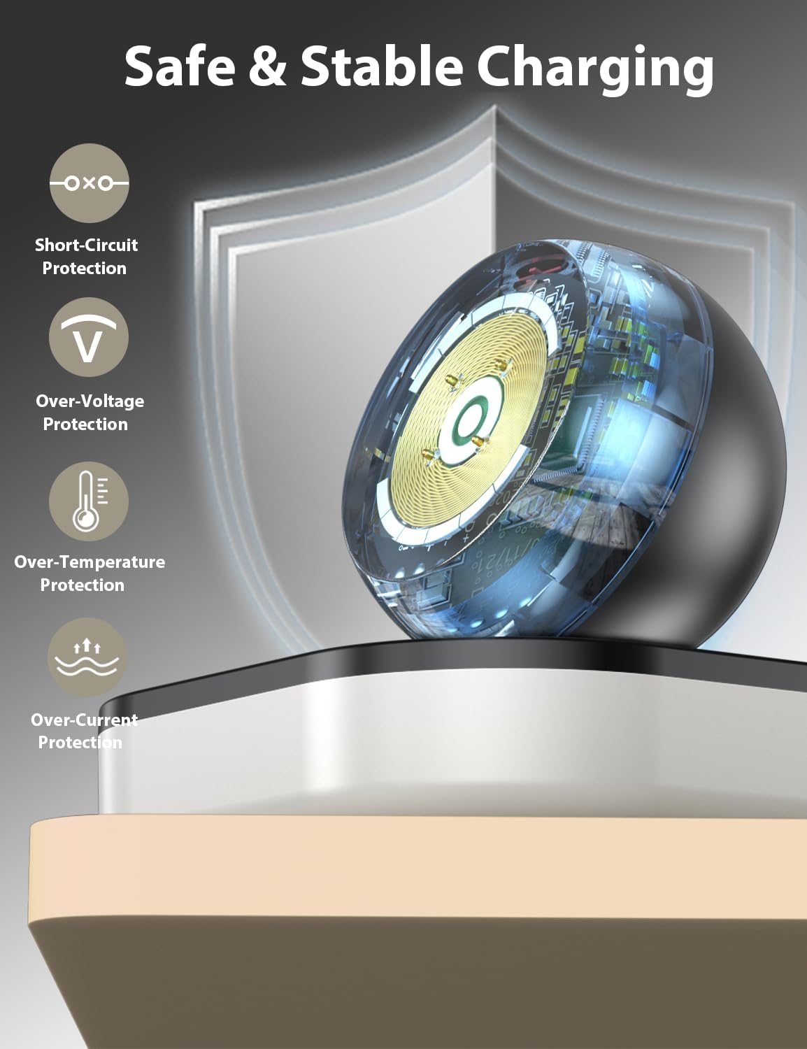 Charger Stand Dock for Fitbit Versa 4/ Fitbit Versa 3/Fitbit Sense 2/Fitbit Sense/Google Pixel Watch 3/Google Pixel Watch 2, Magnetic Charging Replacement Accessories with Light & 3.3FT USB A-C Cable