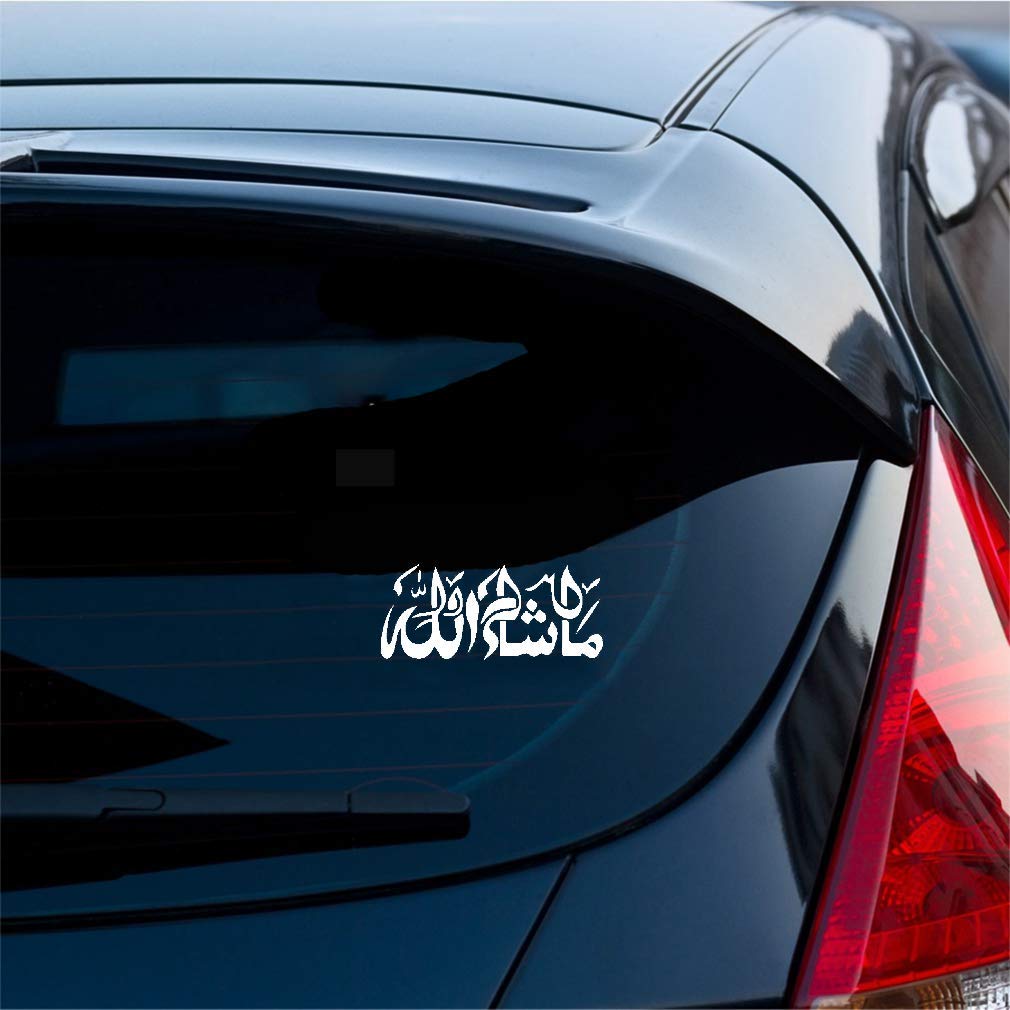 Buy Classic Cars Stickers 14Cmx6Cm Mashallah Islamic Art Car Sticker