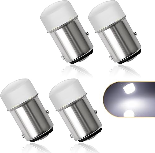 gunhunt 4 luces LED de freno 1157 para automóvil, 3014-9SMD de alto brillo de doble contacto, bombilla de repuesto de señal de giro de doble