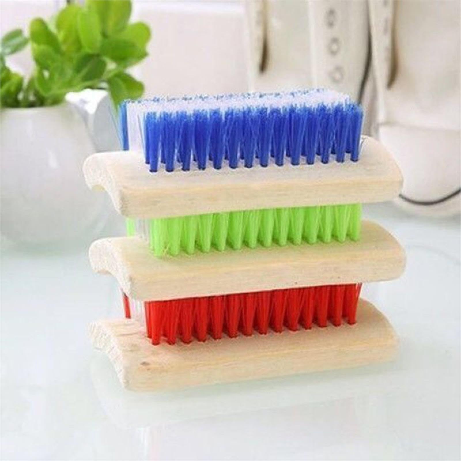 Long-Handled Stiff-bristled Bamboo Household Multi-Purpose Cleaning Brush