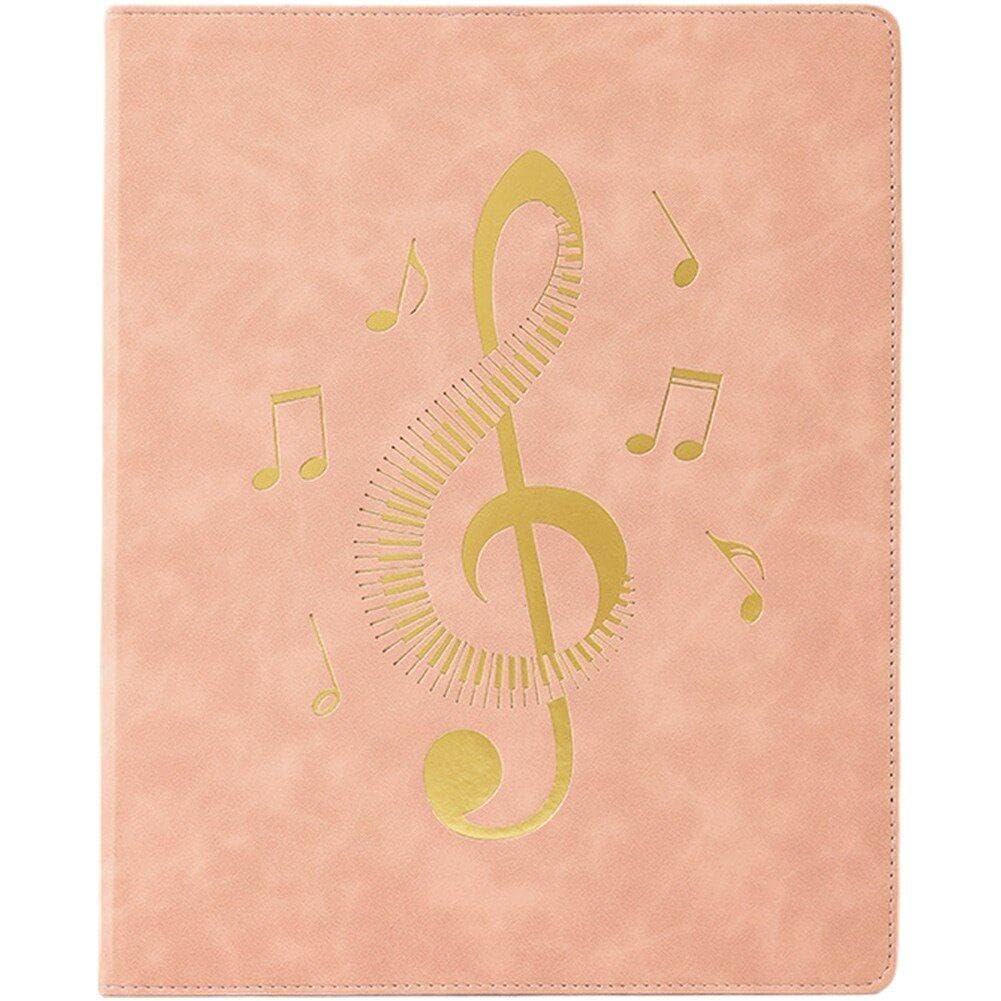 Dossier De Musique A4 Multifonctionnel, À Feuilles Mobiles, Dossier D'affichage De Musique, Livre D'information sur Les Partitions De Piano pour Les Amateurs De Musique