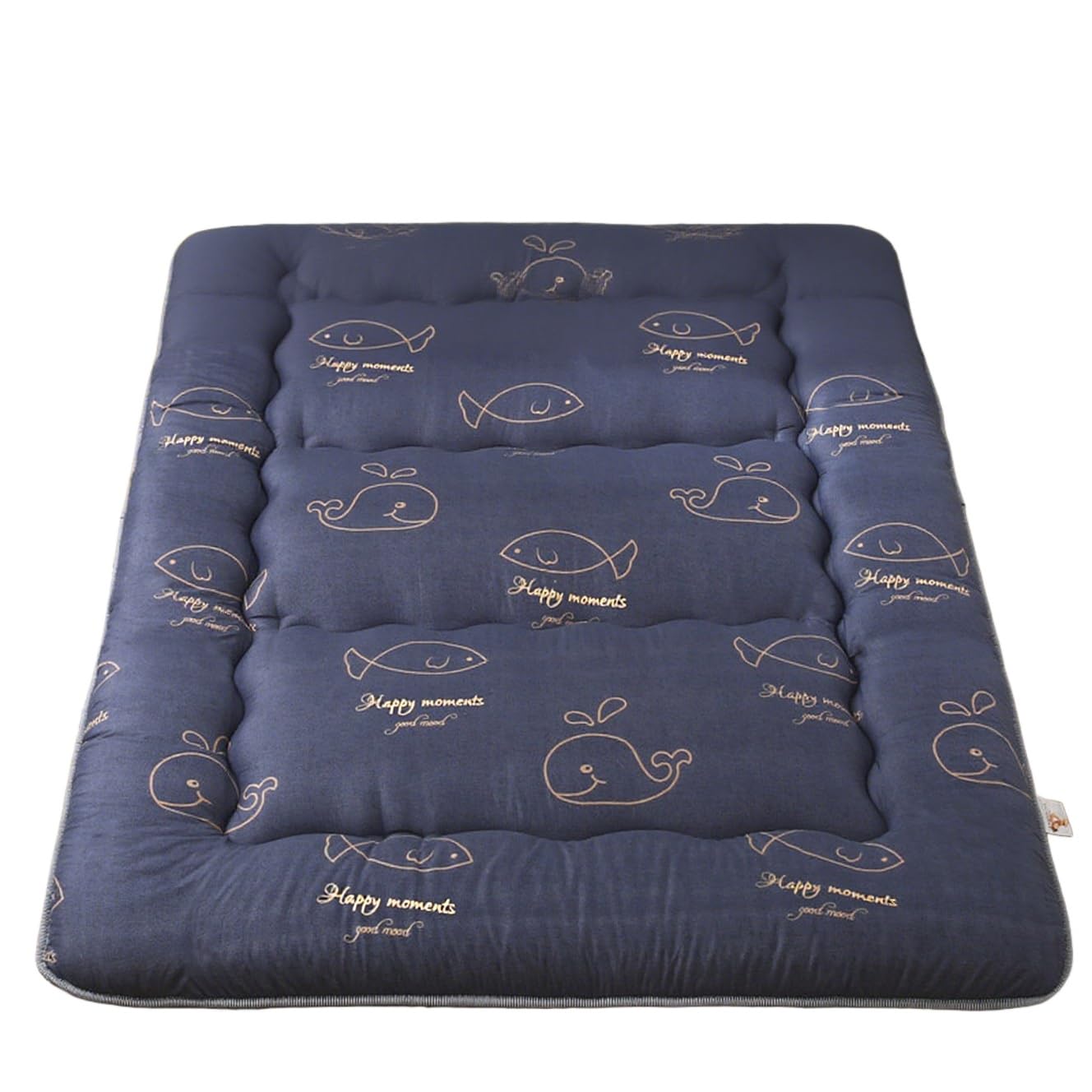Colchón futón japonés plegable de 100x200 cm con funda lavable para dormitorio infantil y adulto