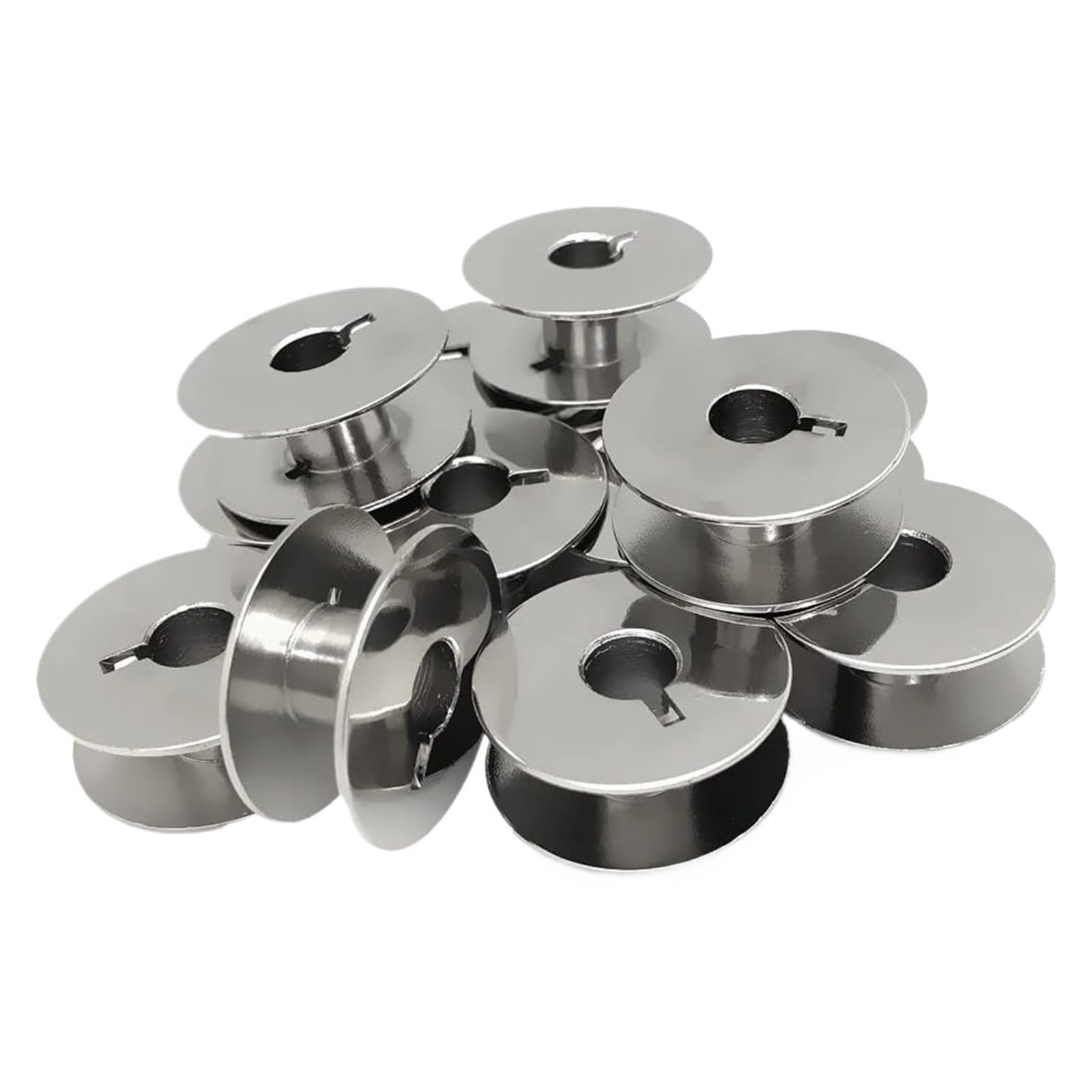 Yrznbhue 55623S 10-100Pcs Sewing Machine Metal L Bobbins For Accessories(100Pcs)