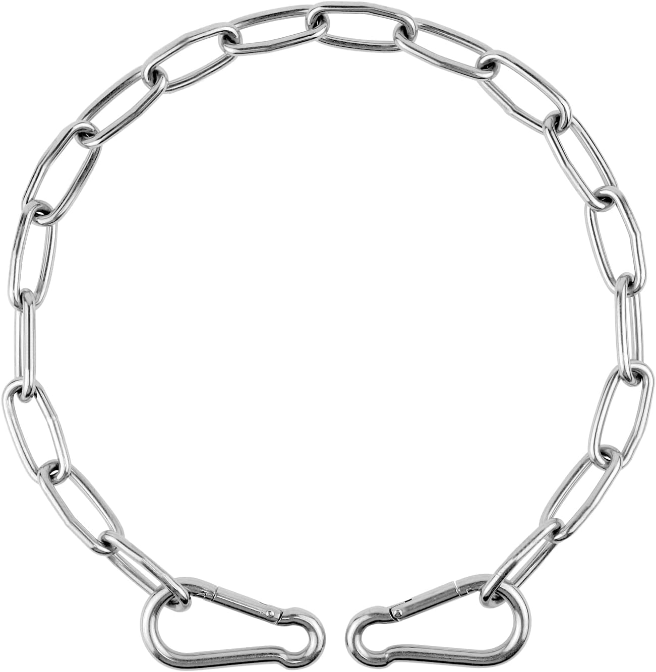 Gate Chain for Outdoor Fence – Rustproof Metal Gate Latch Chain with Hooks, Secure and Durable for Garden, Yard, and Farm Use – Easy Installation, Weather Resistant (1 Pack)