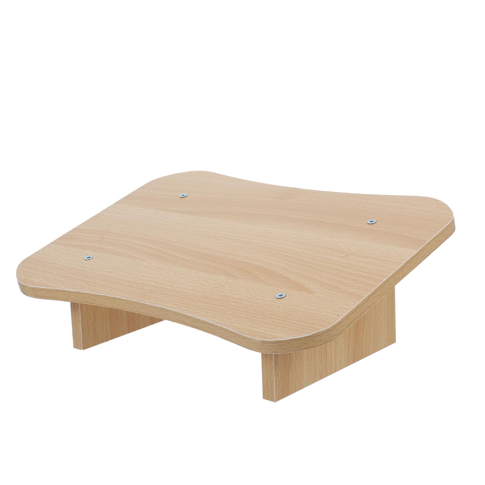 GALPADA Repose Bois Naturel pour Bureau et Maison Tabouret et Pratique pour Soutien Ergonomique pour Étudier et la Jambes