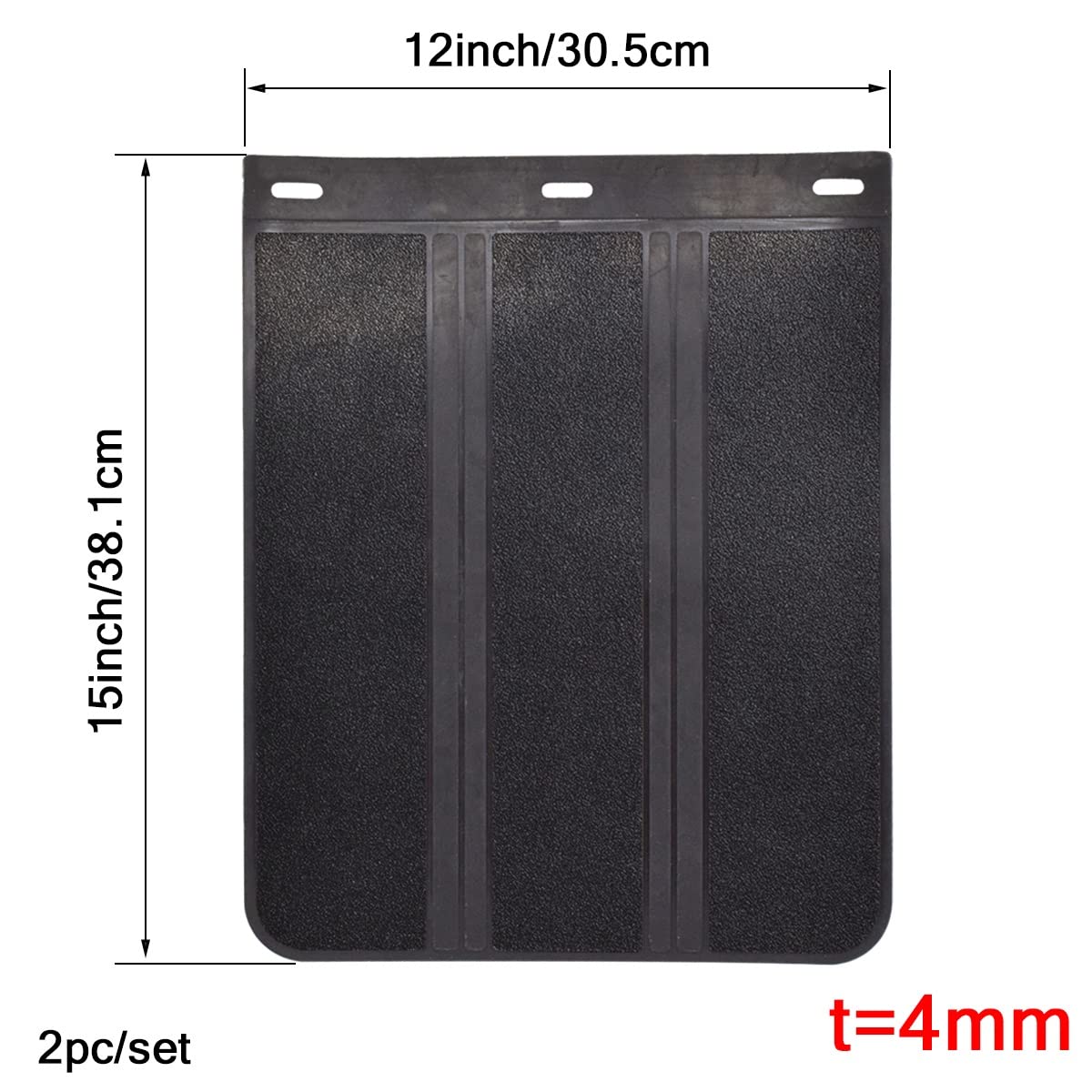Paraspruzzi Paraspruzzi Universali In Gomma Pick-up SUV Van Truck Paraspruzzi Paraspruzzi Parafanghi Trappole Sporche Auto Parafanghi Mud Flaps