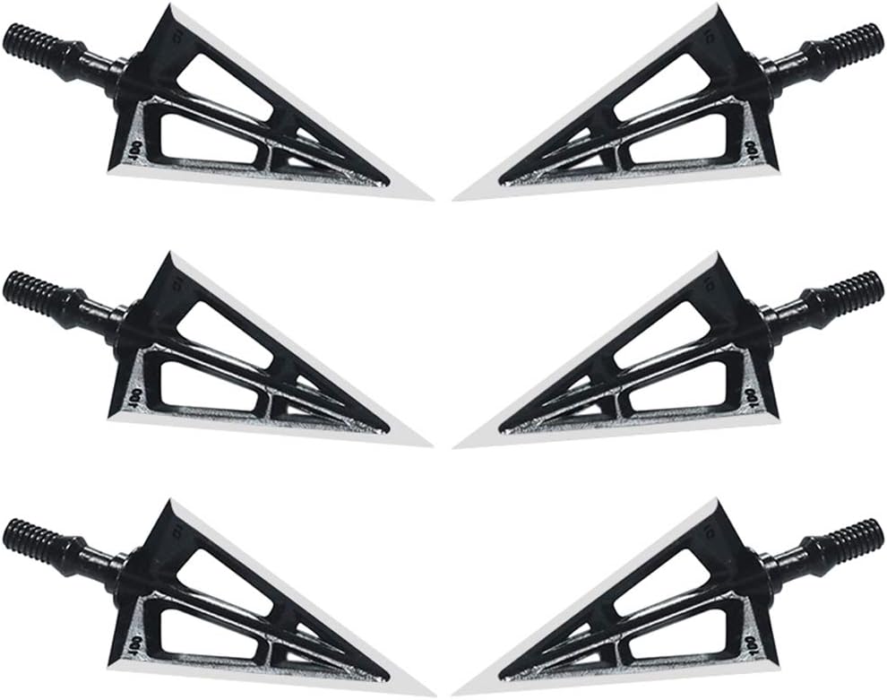 Bgary Broadheads 100 Grain Archery Broadheads for Crossbow Recurve Bow