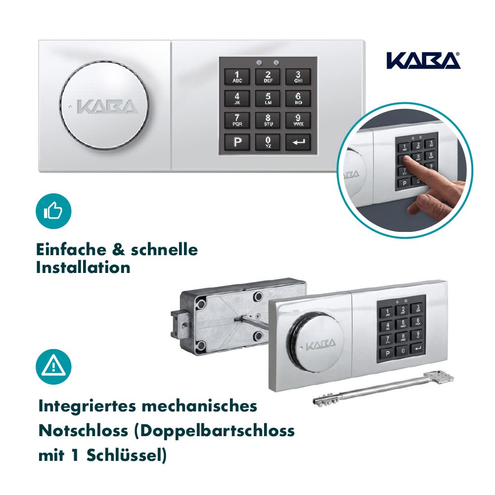 SafeHero Waffenschrank Klasse 0 EN 1143-1 Secureo Hawk 5 XL | Waffenschrank 0 für 5 Langwaffen | Langwaffenschrank mit Elektronikschloss & Notschlüssel | Waffenschrank Langwaffen, Kurzwaffen + Muni.