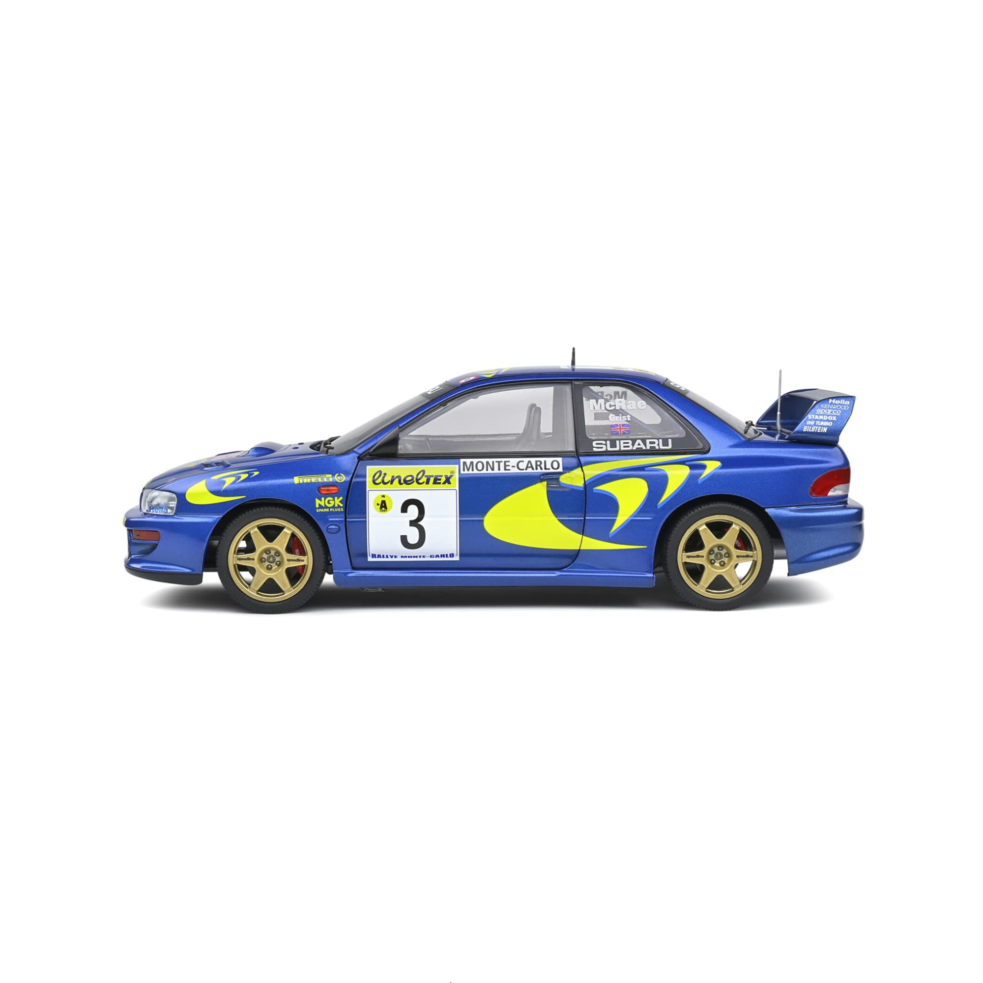 Amazon.co.jp: 最高の贈り物 1/18 1998 スバル インプレッサ 22B