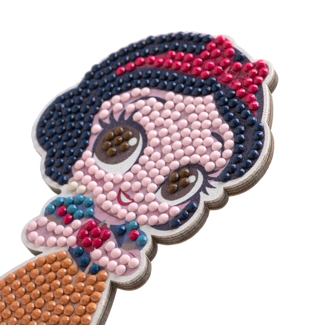Snow White Crystal Art Buddies kit, Snowblache, 11 cm - Image 2