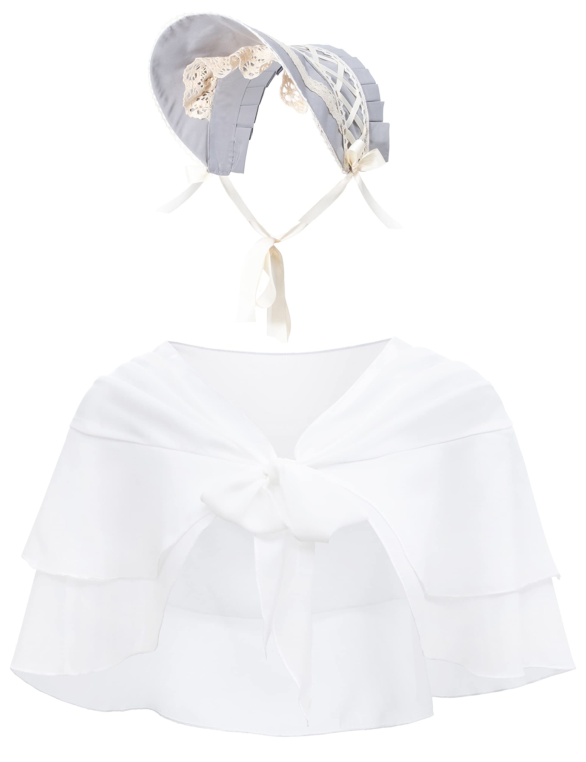 Amazon.com: Sun Hat Mob Cap Victorian Pioneer Prairie Bonnet