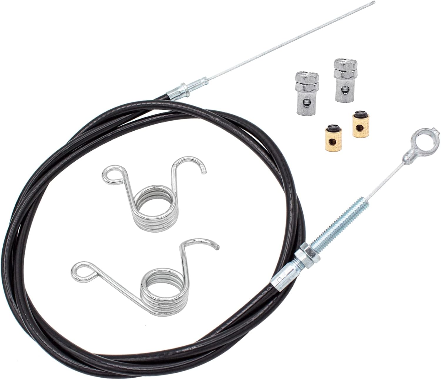 Kit de cable del acelerador de 71 pulgadas para Go Kart Predator 212cc Motor GX160 GX200 196cc Manco 8252-1390 ASW Kandi American Sportworks Racing