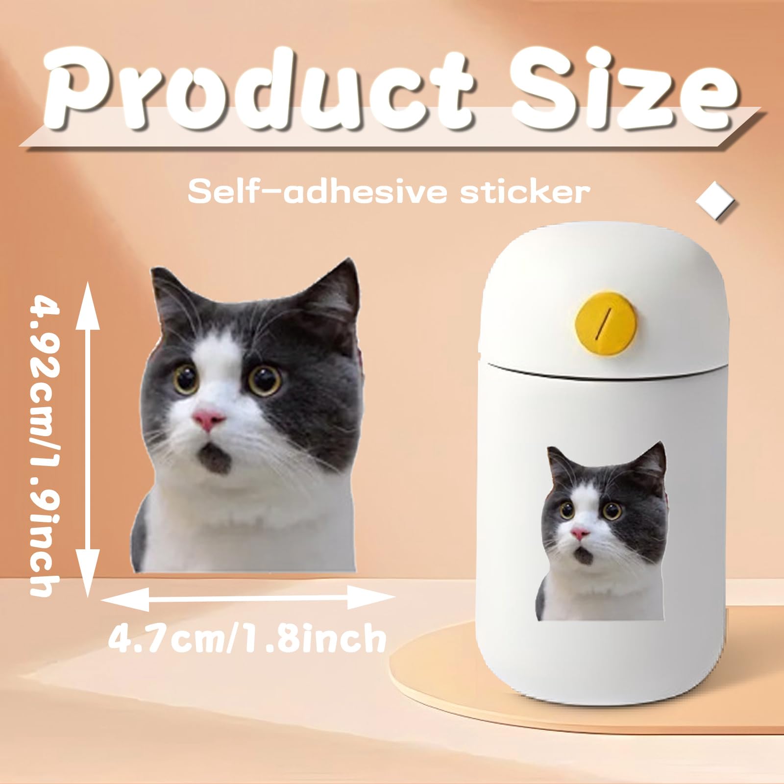 100 adesivi divertenti a forma di gatto, adesivi per adulti e adolescenti, in vinile, impermeabili, per bottiglie d'acqua, laptop, telefono, bagagli, chitarra