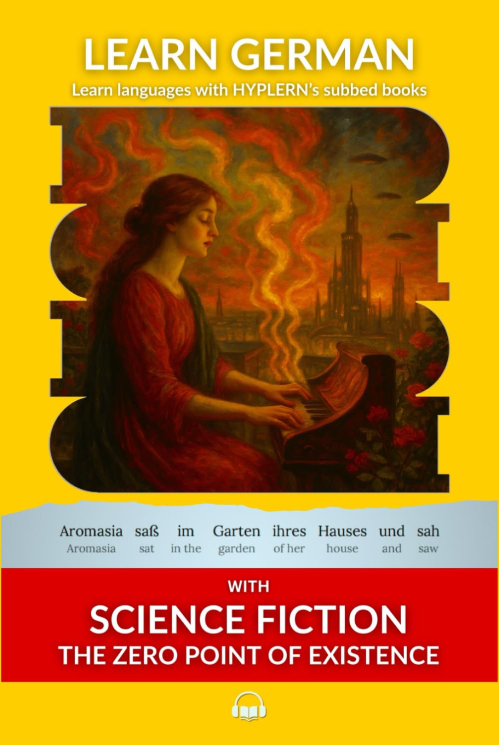 Learn German with Science Fiction The Zero Point of Existence: Interlinear German to English (Learn German with Stories and Texts for Beginners and Advanced Readers)