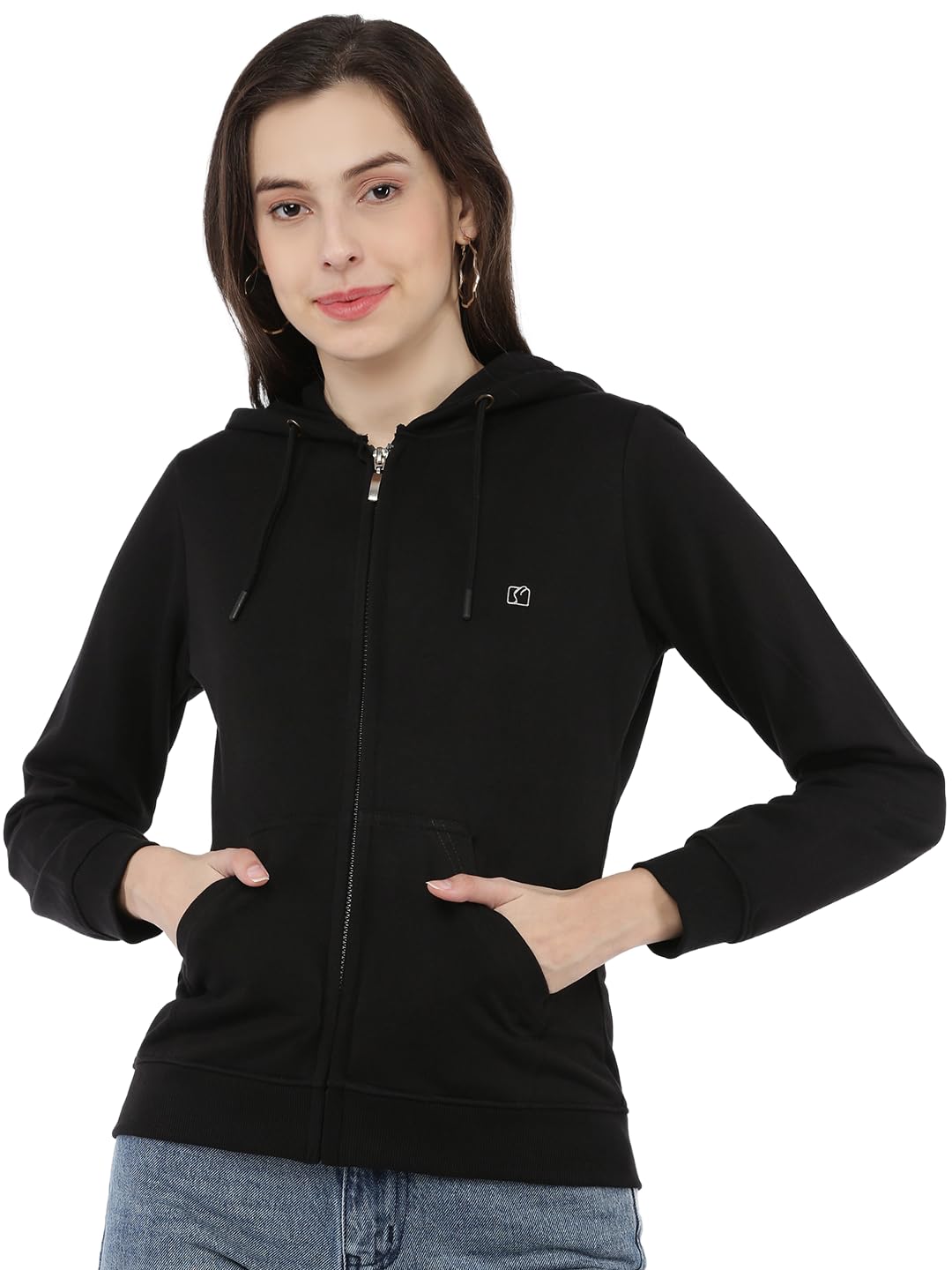Zippered Women’s Hoodie with Zipper | Trendy Colors| Be Effortlessly You-image-42