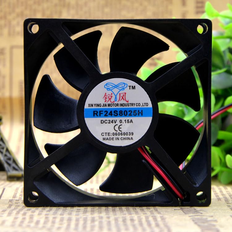 8cm 8025 24V 0.15A RF24S8025H Inverter Tester Silent Fan