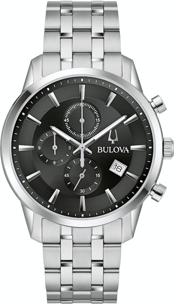 Bulova Analog 96B412, Silver, Bracelet
