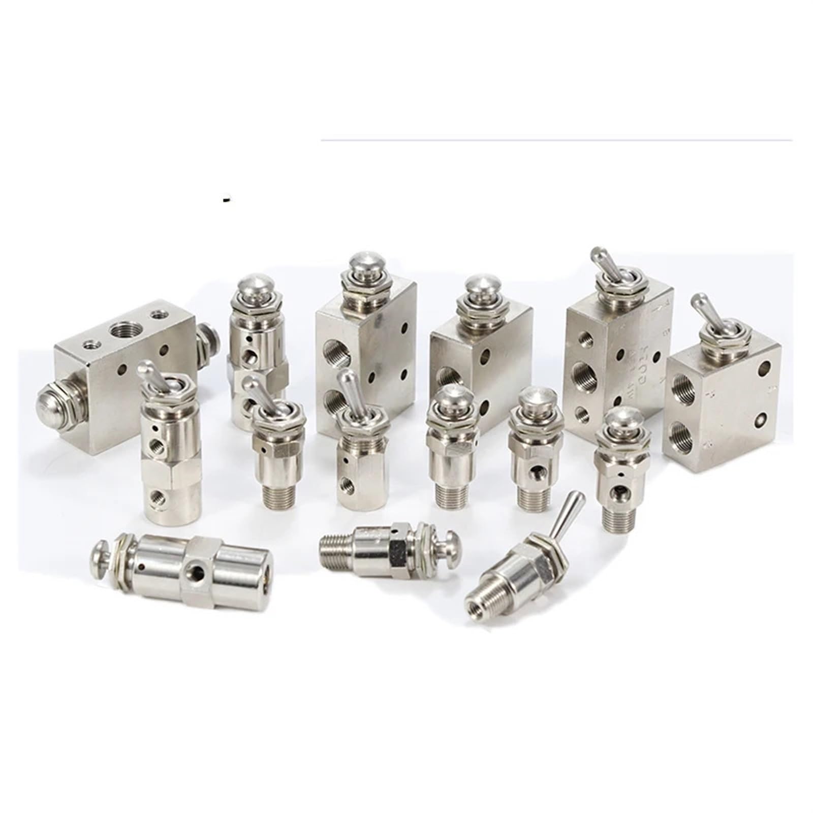 Válvula de botón manual TAC5-41P de control neumático mecánico