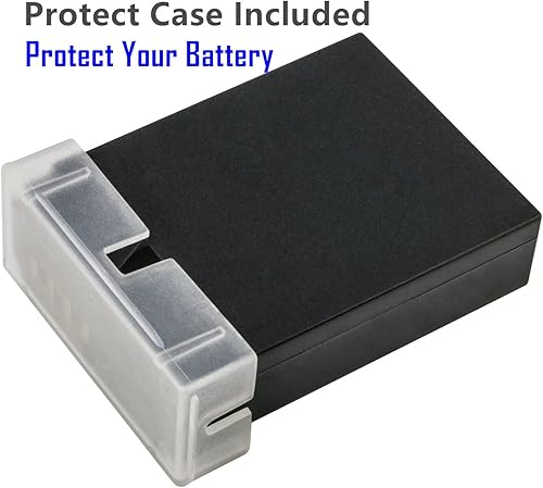 Miniatura 2 de Kastar Paquete de 2 baterías y cargador USB LTD2 de repuesto para batería Canon LP-E10 LPE10, cargador Canon LC-E10 LC-E10N, Canon EOS Rebel T3, EOS