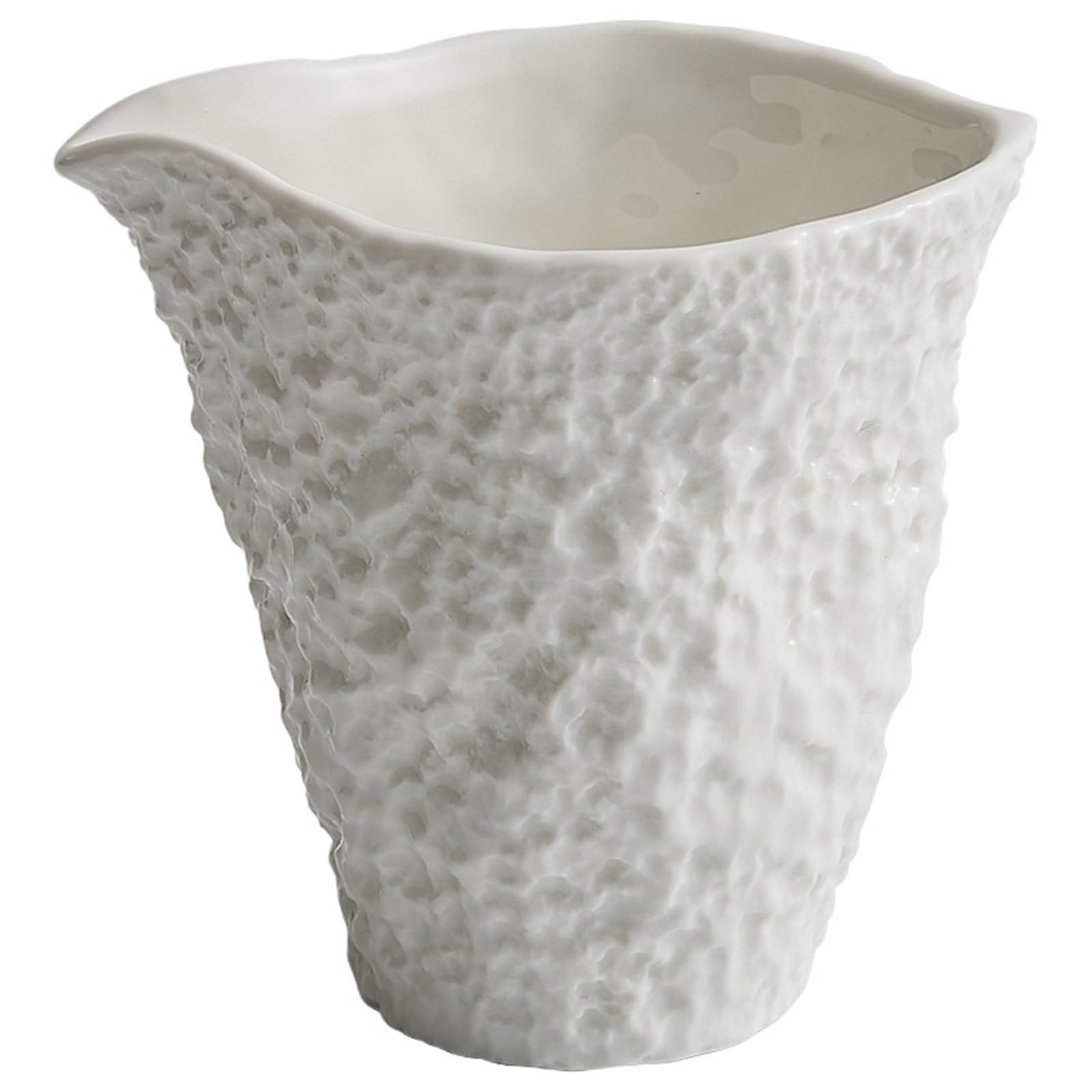 Jarra cerámica for leche restaurante, taza de salsa Gourmet, café, Latte, flor, jarra, accesorios blanco el hogar, 2 uds., 200ml Para Espumar