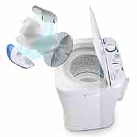 小型洗濯機　MyWave Duo 2.5 洗濯&脱水　1槽式 Amazon.co.jp: eモンズ 小型洗濯機 【 MyWAVE Duo2.5 】 靴洗い