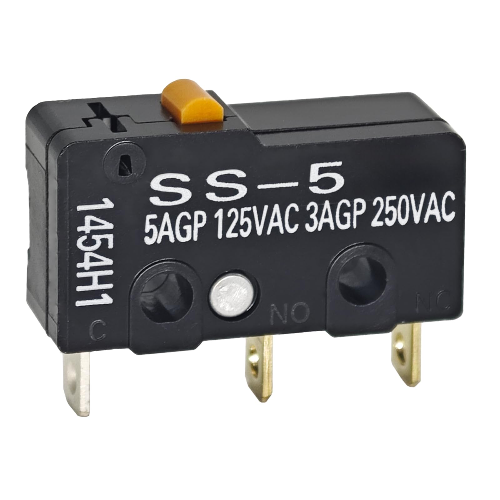 Amazon.com: SS-5 Micro Switch (Pack of 6) – Pin Plunger, SPDT, 5A