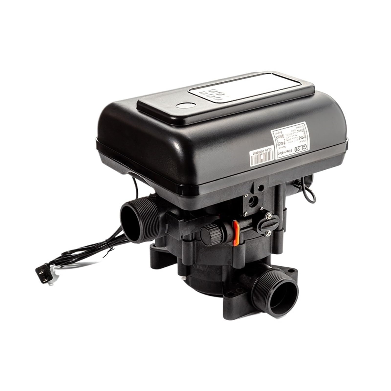 Qvhqlfqh One Color 25T/H Water Treatment Automatic Control Valve Industrial Large Flow Filtration 220V Plc Gear Core