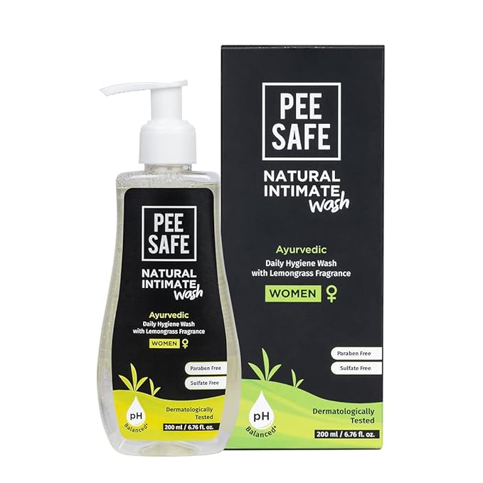 Pee Safe Intimate Wash For Women Natural Ayurvedic w Pee Safe Intimate Wash For Women Natural Ayurvedic w