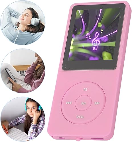 Miniatura 2 de Reproductor de MP3 de 8 GB, reproductor de música de 1.8 pulgadas con radio FM, películas, música y libro electrónico, soporta hasta 64 GB.