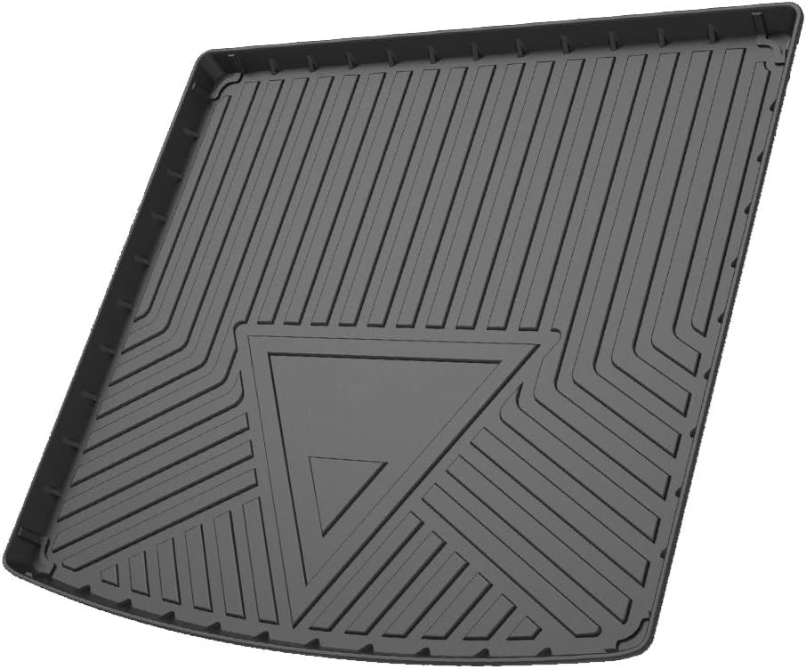 Cayenne Cargo Liner for Porsche Cayenne 2019 2020 2021 2022 Trunk Liner Tray Heavy Duty Rubber Rear Cargo Area Mat Waterproof Protector Floor Mat Black