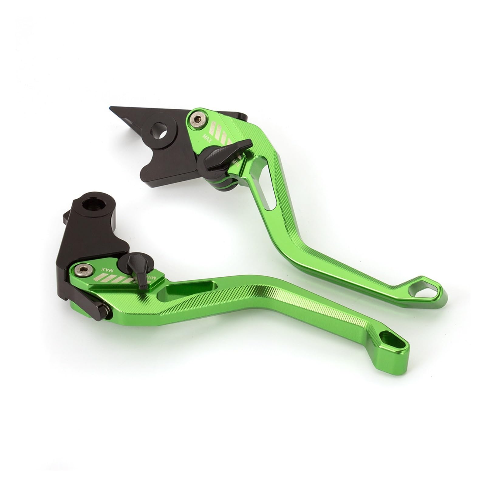 Pbqenxb 3D Green Break And Clutch Levers For Kawasaki For Z900 For Z 900 2017-2024 3D Brake Clutch Lever Motorcycle Adjustable Aluminum Levers Handle