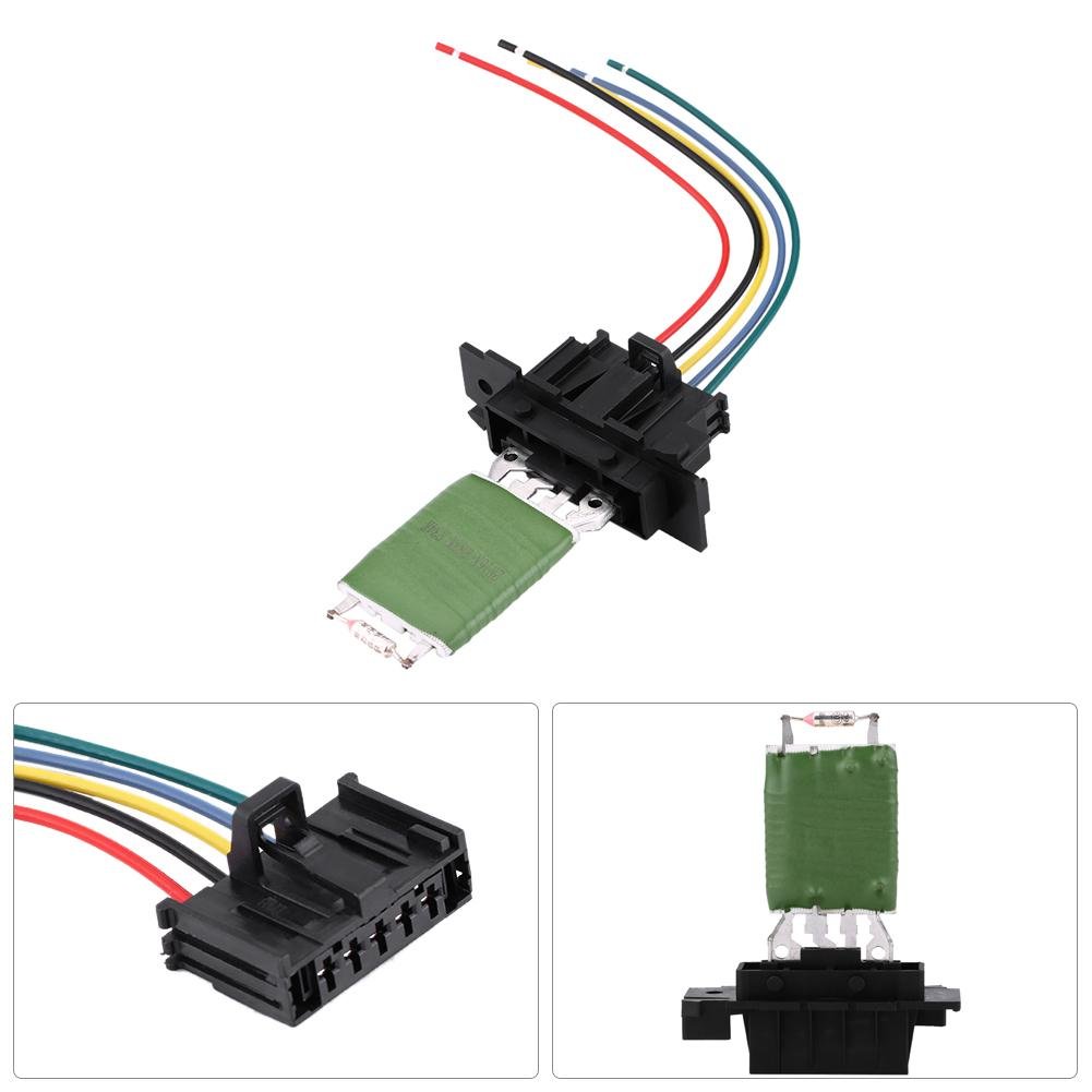 Ducato Heater Blower Resistor - Resistenza Ventola Del Motore Ventilatore Del Radiatore Con Cablaggio Per Cablaggio Di Riparazione