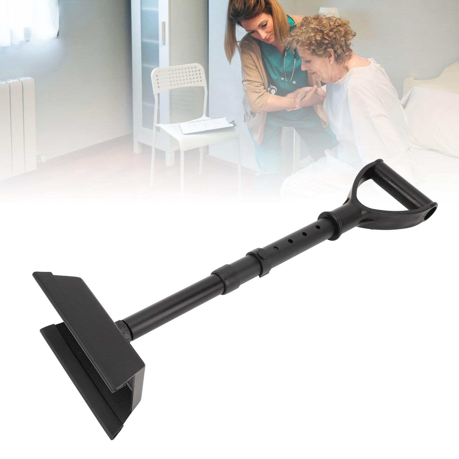 Mobility Aids Tool Standing Aids Device, Adjustable Mobility Aid Standing Supports Equipment Help Getting Up Handicap Accessories Stand Assist Aid for Daily Living