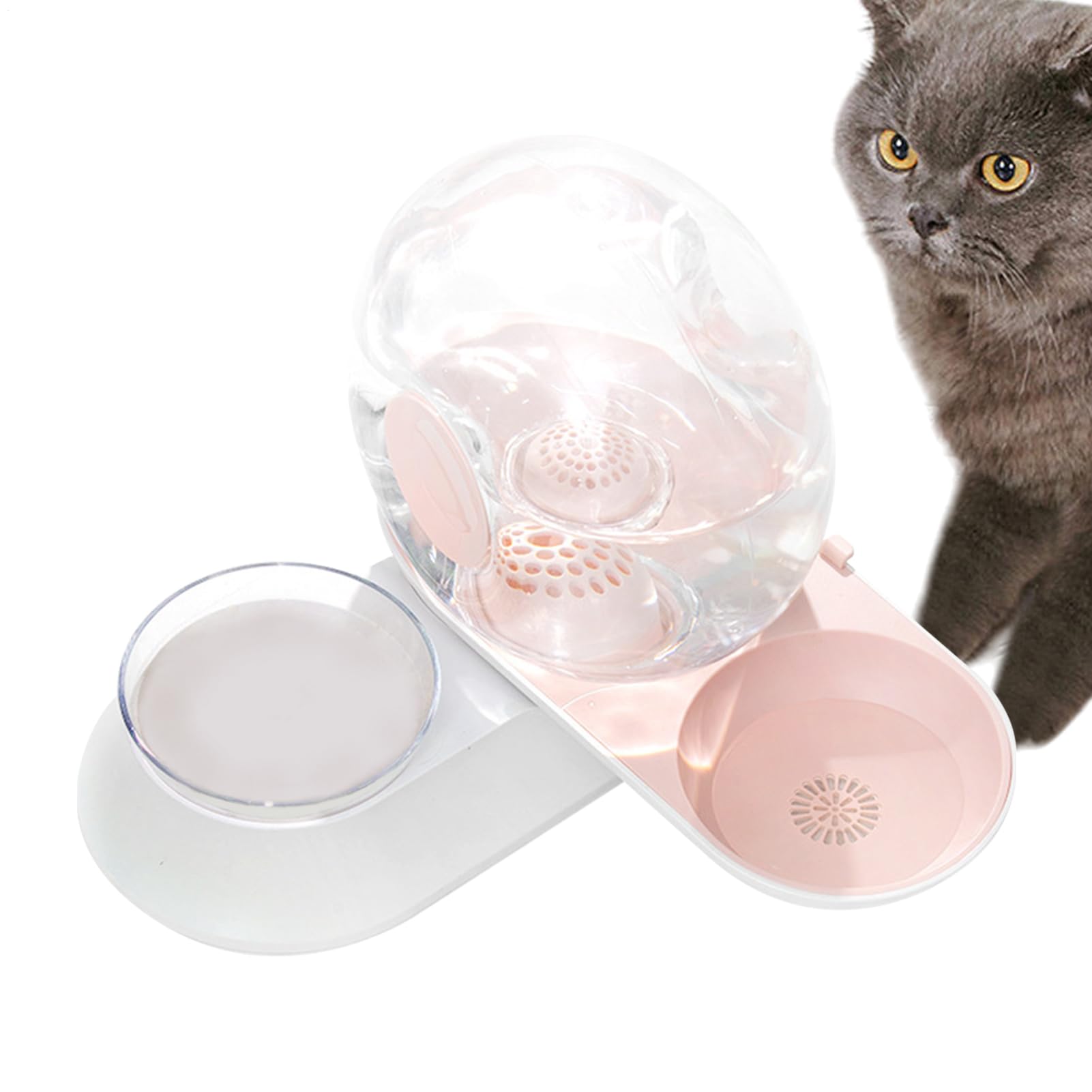 Bebedero para Perros Bebedero de Sifón para Mascotas de Alimenticio y a | Dispensador Automático De Agua Para Gatos para Cachorros Conejos y Mascotas