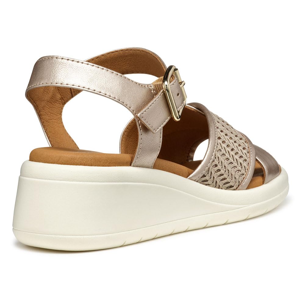 Geox D Meliconia G Sandalia de cuñaMujer