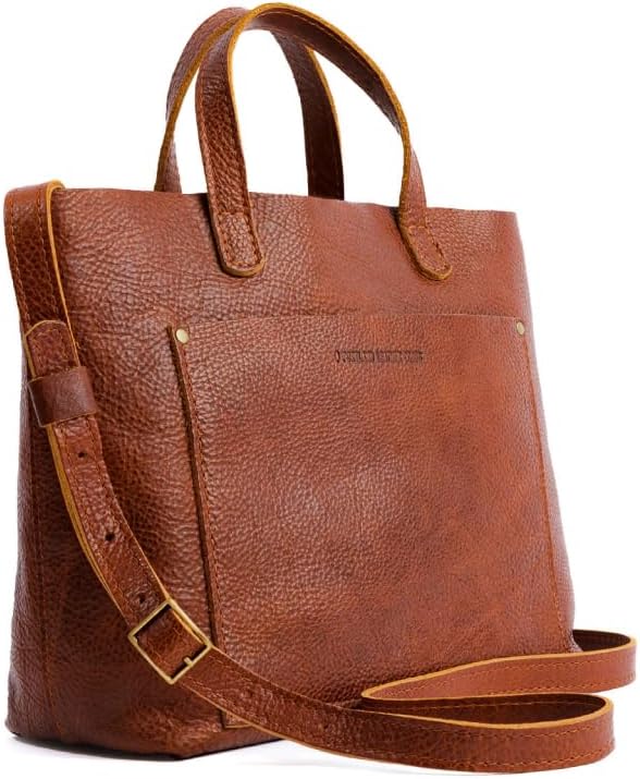 Portland Leather Goods Medium Crossbody Tote for Women – Handmade from the Finest Full-Grain Hides | Handmade - Image 2
