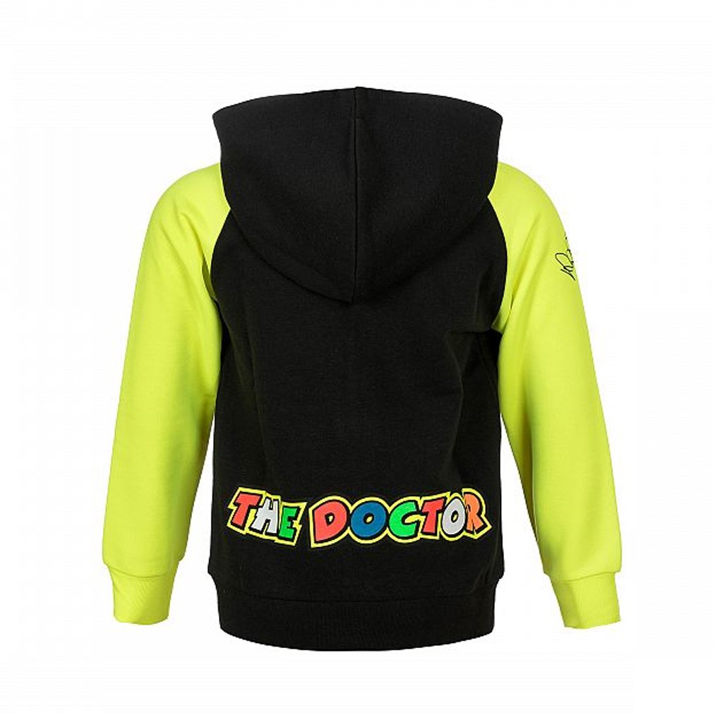 Valentino Rossi VR46 Moto GP Race The Doctor Kids Hoodie Official