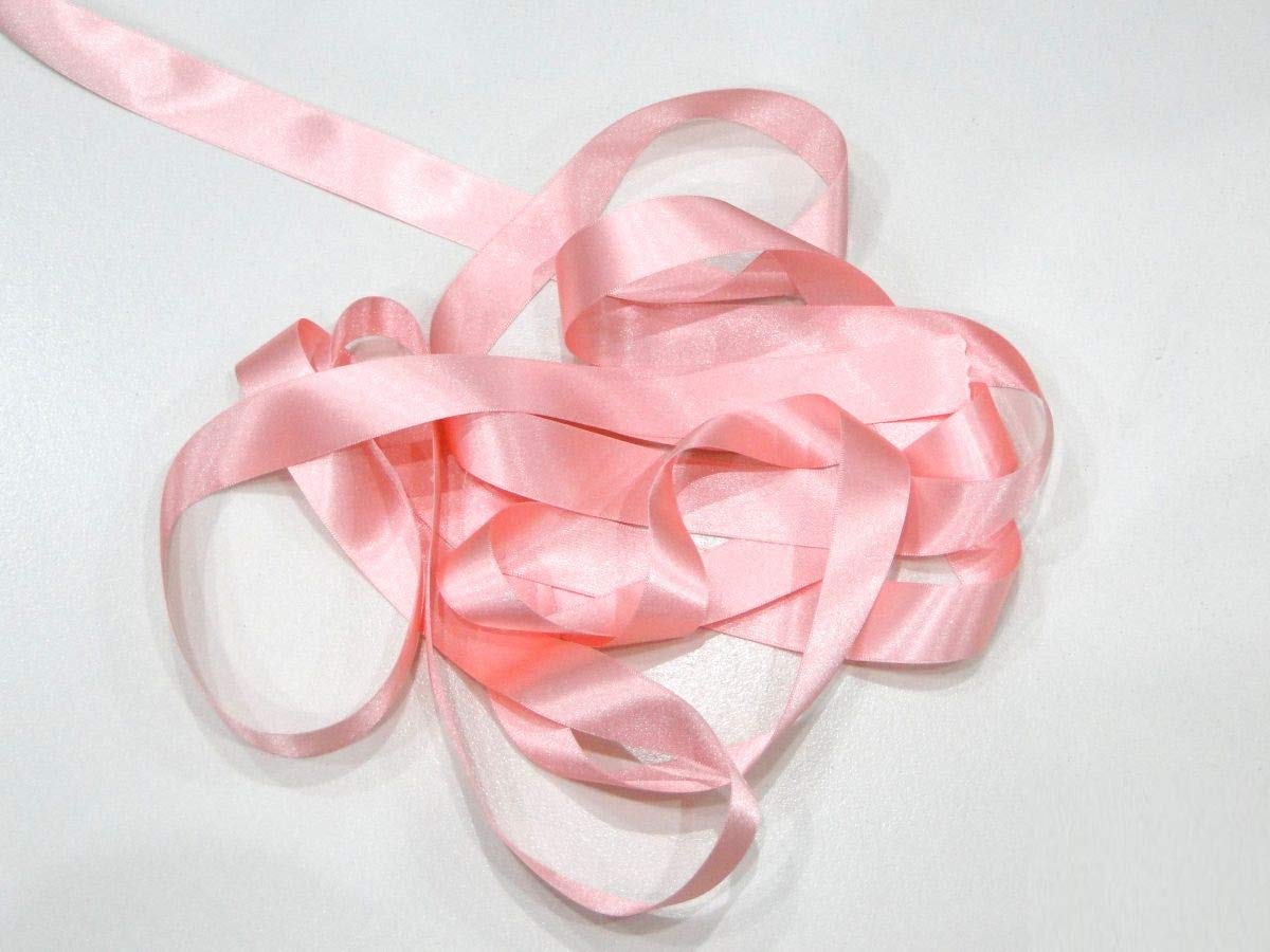 Berisfords 5Mm Pink Satin Ribbon Double Sided 3501 (5 Meters)