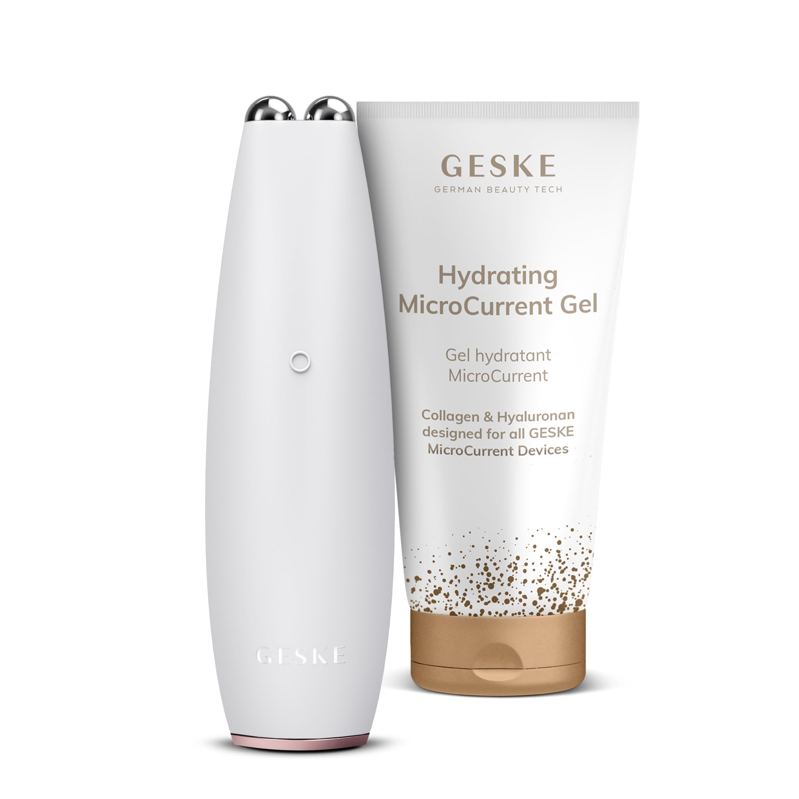 GESKE Set | MicroCurrent Face-Lift Pen 6-in-1 + Gel Detergente