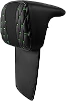 Vista 3 de C.C. RIDER Pasajero Respaldo Pad Razor Chopped Tour Pack para Harley Davidson Touring CVO Street Glide Road Glide Electra Glide 2014 en adelante