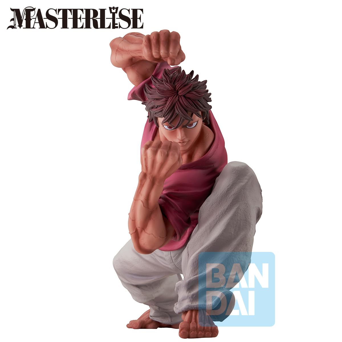 Ichibansho Figura - Baki - Estatua Coleccionable de Baki Hanma (The World Can Be Changed with One Fist) Masterlise
