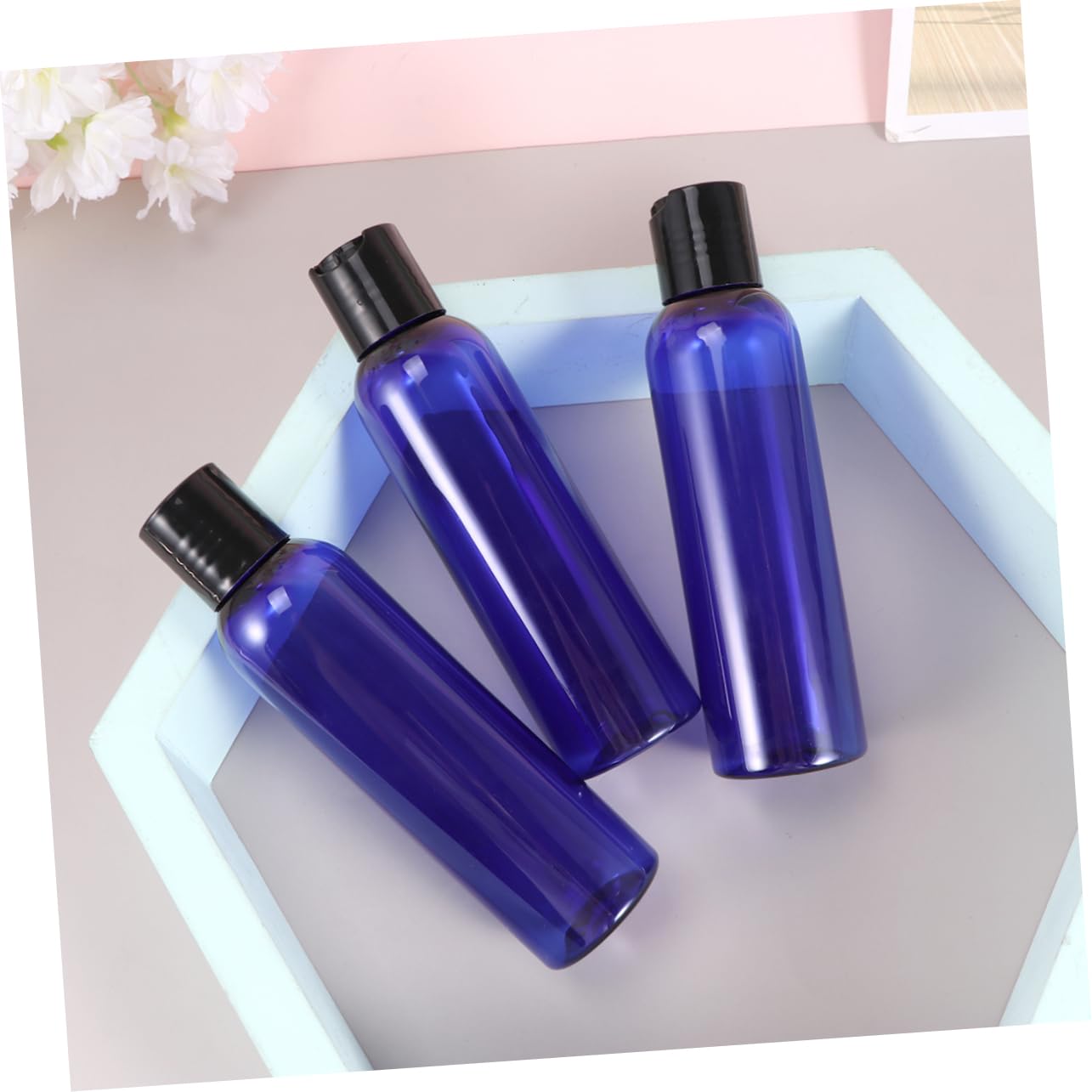 20 Pezzi Contenitori Da Viaggio 150ml Bottiglie Divise Trasparenti Per Cosmetici Contenitori Liquidi Toeletta Flacone Portatile