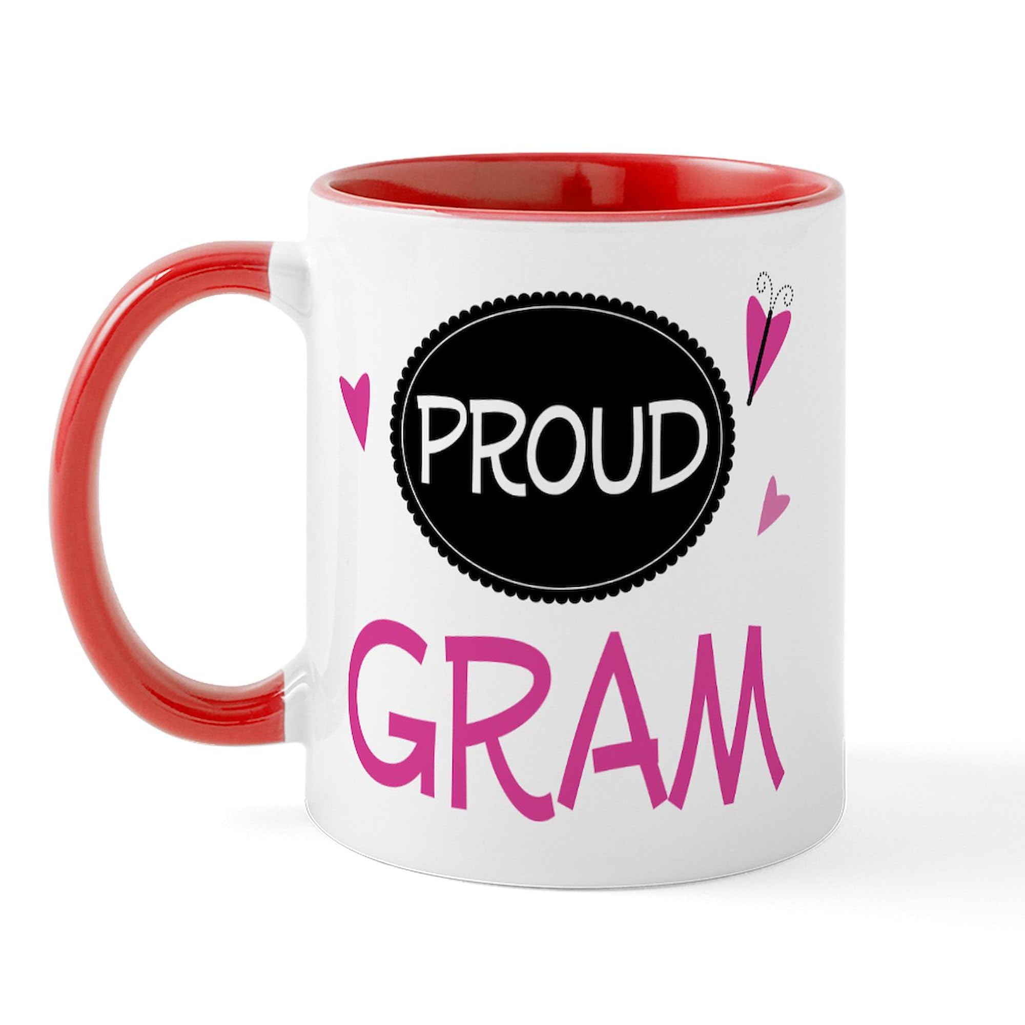 CafePress Proud Gram Mug 11 oz (325 ml) Ceramic Coffee Mug