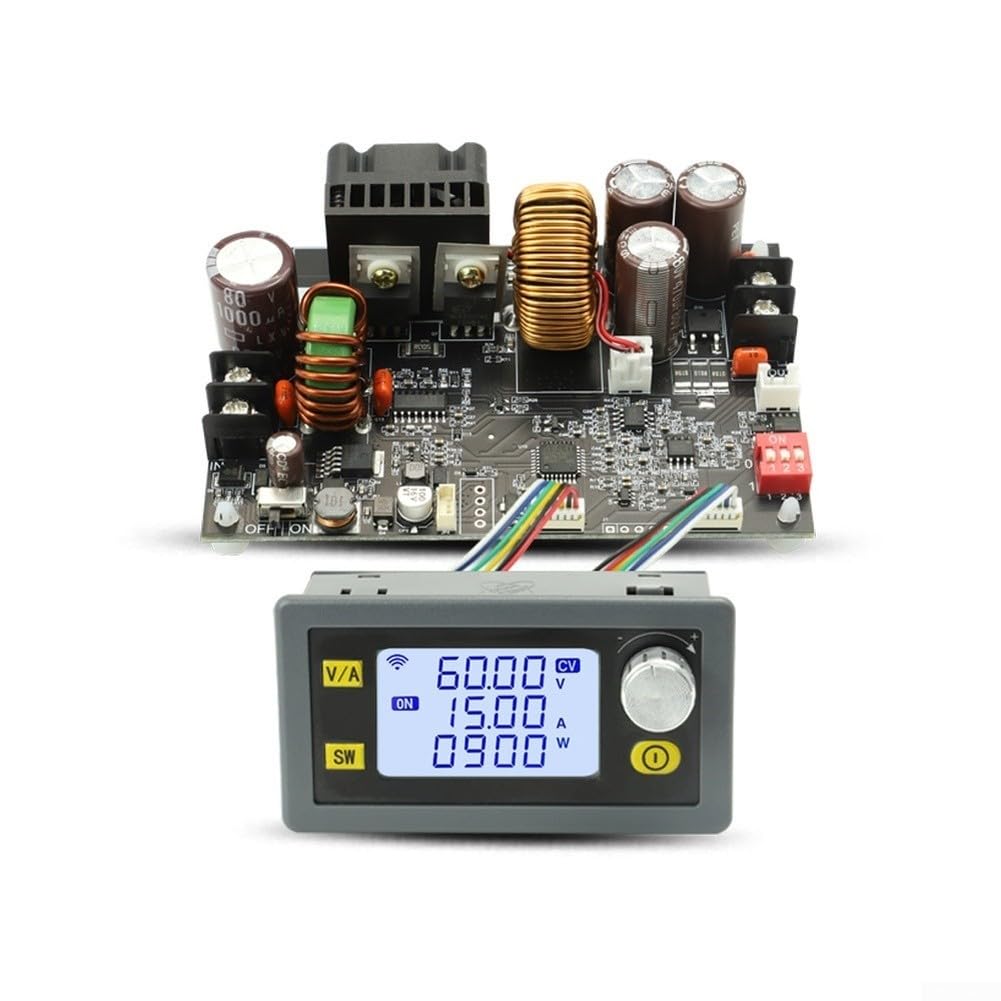 XY6015L Alimentatore DC regolabile 0-60V 0-15A 900W con display LCD e interfaccia Modbus per applicazioni CNC e di laboratorio (B)