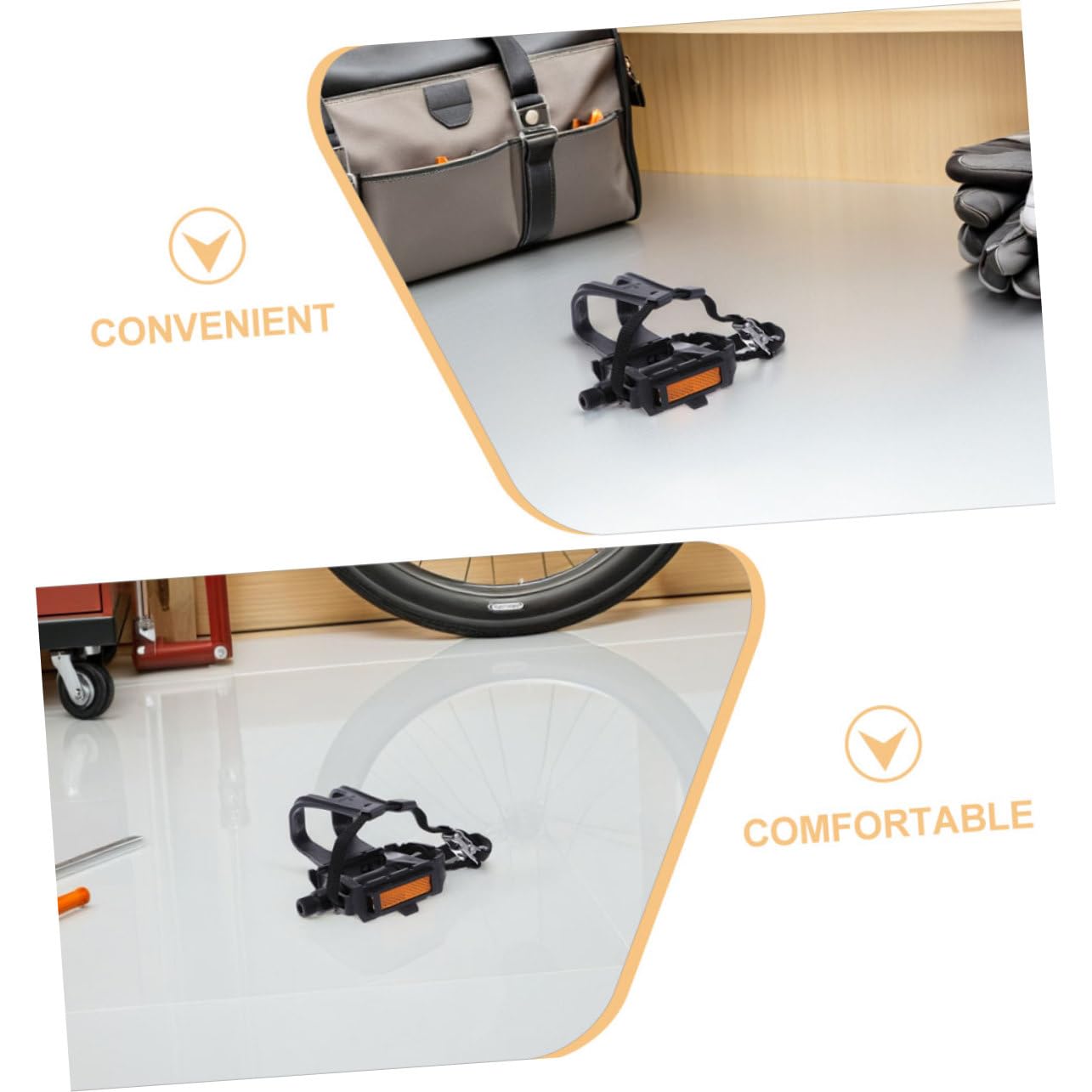 BESPORTBLE 2pares Correas para Pedales De Bicicleta Correas Antideslizantes para Pedales De Bicicleta Estática para Ciclismo Al Aire