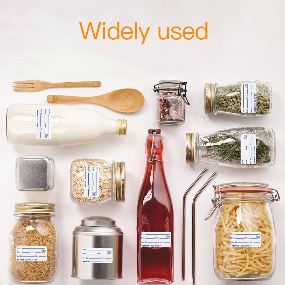 1000 Etichette Adesive Per Alimenti - Ideali Per Congelatore, Barattoli E Conservazione Cibi - Foto 6