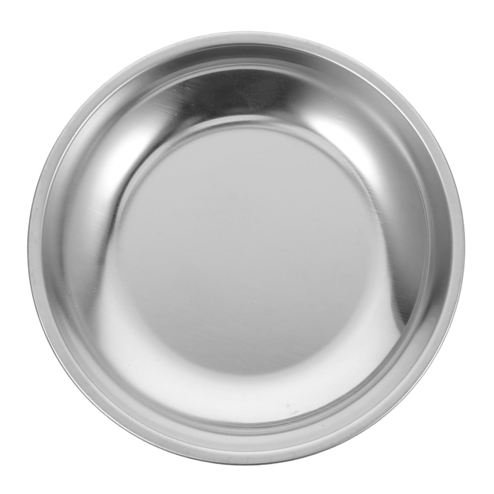 Mikinona Stainless Steel Tea Bag Tray Metal Tea Bag Holder Round Coaster for Tea Cup Drip Tray